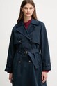 Шлифер Pepe Jeans тъмносин PL4024349
