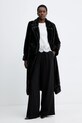 Παλτό Twinset 252TT2152 μαύρο AW25