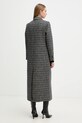 Oblečenie Kabát s prímesou vlny Twinset 252TT2041 sivá