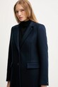 Пальто з додаванням вовни Tommy Hilfiger темно-синій WW0WW46547