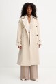 MAX&Co. płaszcz wełniany 2526016013200 beżowy AW25