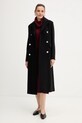MAX&Co. płaszcz z dodatkiem wełny 2526016034200 czarny AW25