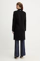 Odzież Liu Jo płaszcz z dodatkiem wełny MF5149.T165A czarny