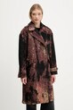 Пальто Desigual BRUSHED LAC коричневий 25WWEW05