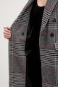 Kabát s příměsí vlny Desigual CAPUCHA CHECK 25WWEW13