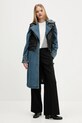 Desigual płaszcz jeansowy DENIMBIK 25WWEW52 niebieski AW25