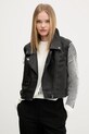 Desigual płaszcz jeansowy DENIMBIK 25WWEW52 niebieski