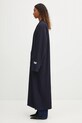 Пальто з вовною Fiorucci Light Wool Maxi W02FPOCO382WO01BL05 темно-синій AW25