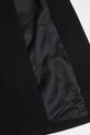 MM6 Maison Margiela płaszcz wełniany S52AA0192.M35469.900 czarny