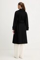 Одежда Шерстяное пальто Marella 2523016071200 чёрный