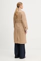 Odzież Marella płaszcz dwustronny z dodatkiem wełny 2523026011200 beżowy