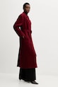 Marella palton de lână burgundia 2523016082200