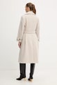Odzież Marella płaszcz z dodatkiem wełny 2523016112200 beżowy