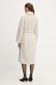 Одежда Шерстяное пальто Marella 2523016142200 бежевый