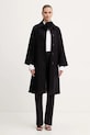 Marella haină cu lână Emme by Marella 2525016012200 negru AW25