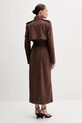 Odzież Bardot płaszcz 57053JB4 brązowy