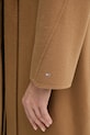 Tommy Hilfiger gyapjú kabát WW0WW47286 barna
