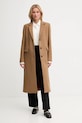 Пальто з додаванням вовни Tommy Hilfiger WW0WW47445 коричневий AW25