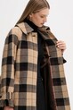 Tommy Hilfiger płaszcz z dodatkiem wełny WW0WW46870