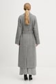 Odzież BOSS płaszcz z dodatkiem wełny 50548338 szary