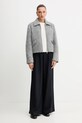 BOSS haină cu lână 50548767 gri AW25