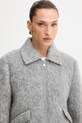 BOSS haină cu lână gri 50548767