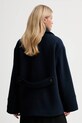 Ρούχα Παλτό με προσθήκη μαλλιού Calvin Klein LV044D549G σκούρο μπλε