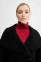 Calvin Klein palton de lână LV044D557G negru