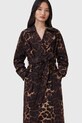 Odzież AllSaints płaszcz bawełniany ABEL W035OC multicolor