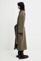 Палто с вълна Our Legacy Court W4251CD зелен AW25