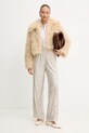 Παλτό BOSS Orange 50547960 μπεζ AW25