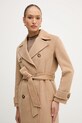 Pedro del Hierro płaszcz z dodatkiem wełny 7522237 brązowy