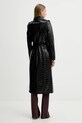 Odzież Elisabetta Franchi płaszcz SP00358E2 czarny