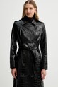 Elisabetta Franchi płaszcz czarny SP00358E2