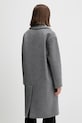 Odzież HUGO płaszcz z wełną 50547612 szary