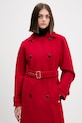 HUGO palton din lână rosu 50547616