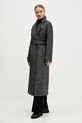 HUGO płaszcz z domieszką wełny 50547835 czarny AW25