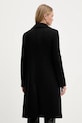 Odzież HUGO płaszcz z dodatkiem wełny 50548487 czarny
