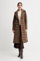 Пальто з вовною Marc O'Polo 508018371151 коричневий AW25