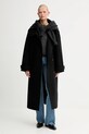 Пальто з додаванням вовни Marc O'Polo 5000007651 чорний AW25