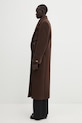 Lacoste wool coat BF5306 brown AW25