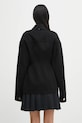 Odzież Sportmax płaszcz wełniany EGEO 2522086011600 czarny