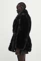 Sportmax płaszcz ROSARIA 2522906012600 czarny AW25