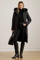 Пуховая куртка Lauren Ralph Lauren лёгкий пух чёрный 297P04097