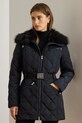 Пуховая куртка Lauren Ralph Lauren с подкладкой тёмно-синий 297P04108