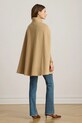 Lauren Ralph Lauren płaszcz z dodatkiem wełny 297P04145 beżowy AW25