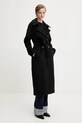 Odzież Abercrombie & Fitch płaszcz KI144.5191.900 czarny