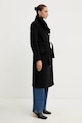 Morgan płaszcz z dodatkiem wełny GALOUA czarny NC25