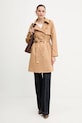 Morgan płaszcz GSUEDE beżowy AW25