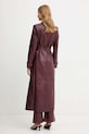 Îmbrăcăminte Bardot palton 59899JB4 burgundia
